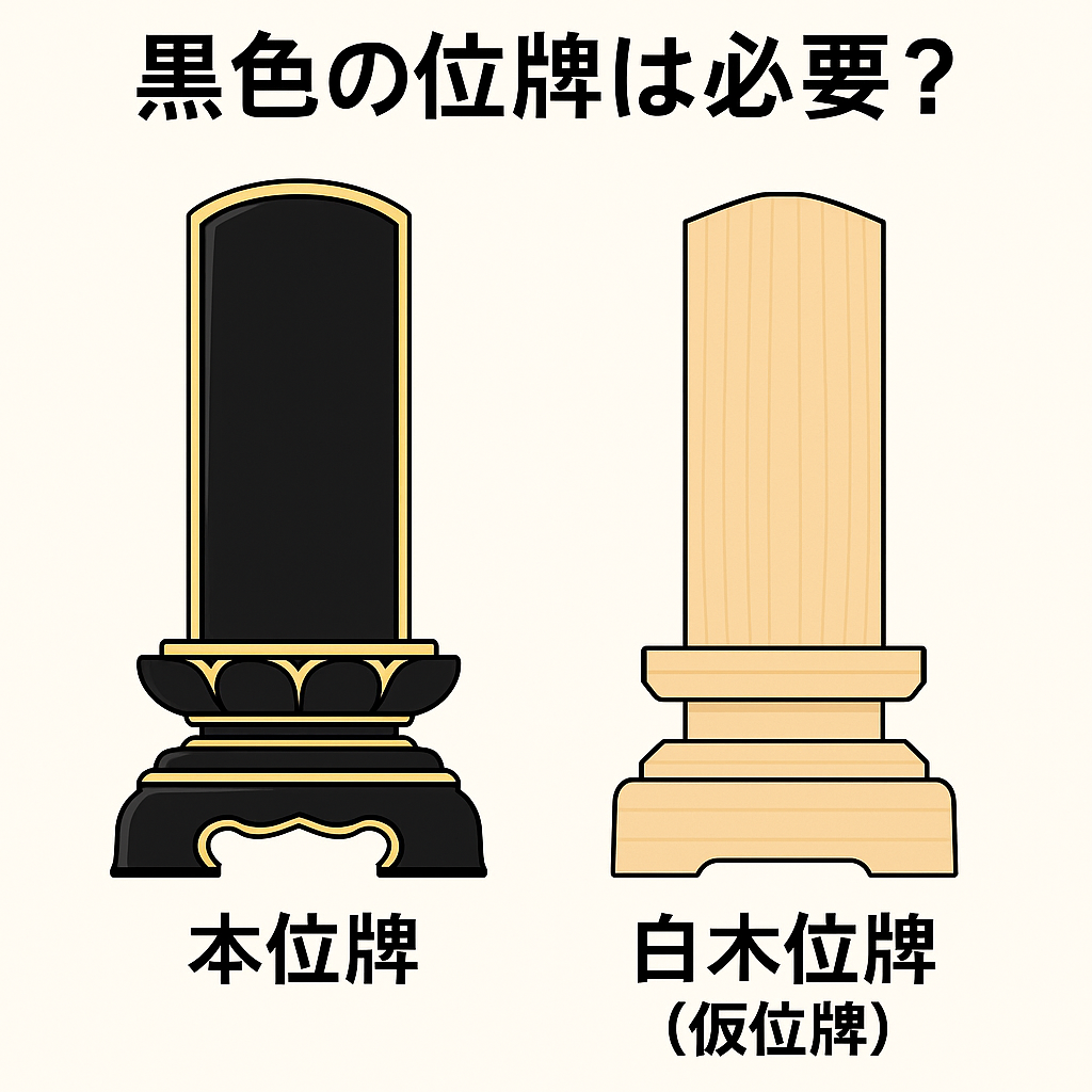 黒い位牌（本位牌）は必要？白木位牌との違いと作るタイミング – ライフサポート