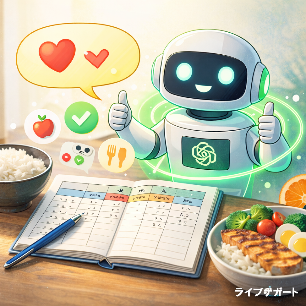 ChatGPTを活用した食事管理ダイエット｜ライフサポート富山ブログ