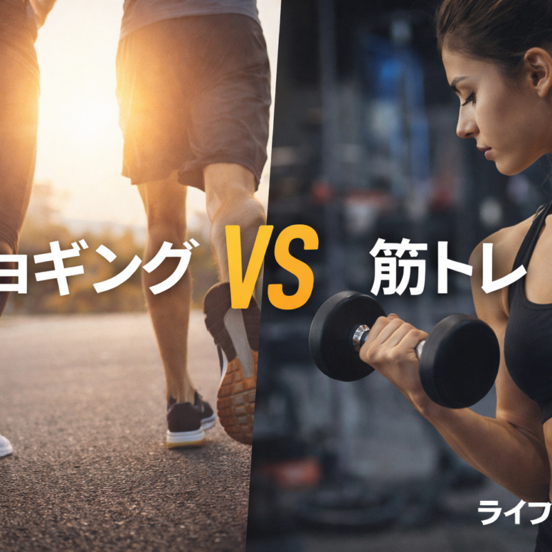 ダイエットはジョギングより筋トレの時代？有酸素運動と代謝の関係を解説
